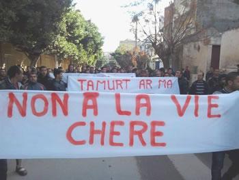 Marche contre la hausse des prix