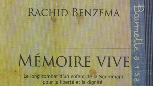Mémoire vive, récit autobiographique de Rachid Benzema