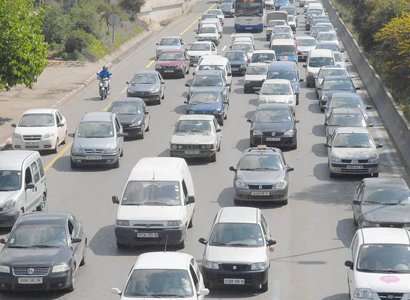 شوارع مدينة سطيف تختنق