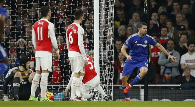 تشيلسي يفوز على ارسنال ويمنح صدارة الدوري الإنجليزي لرفاق محرز