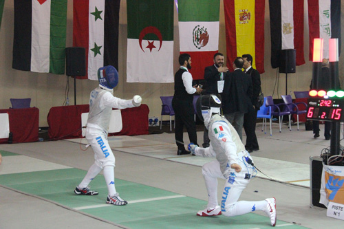 البطولة المتوسطية للمبارزة للشباب تختتم اليوم بمركز الاتفاقيات بوهران