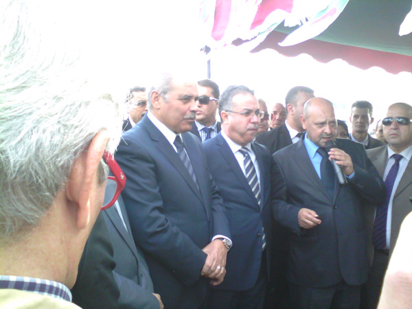 وزير الأشغال العمومية يتفقد مشاريع قطاعه بمستغانم