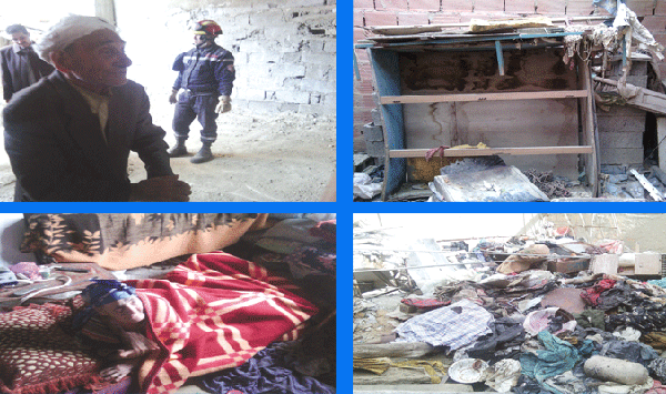 اكتشاف مزبلة داخل منزل عجوزين مقعدين ببرج بوعريريج