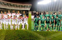 Equipe nationale U23 A J-3 d'Algérie - Palestine