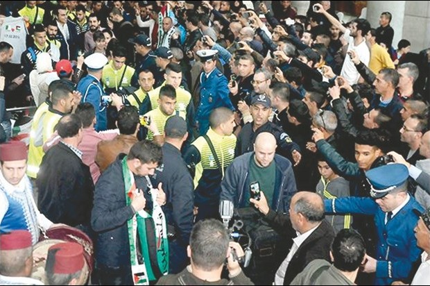 Les Palestiniens chaleureusement accueillis à Alger