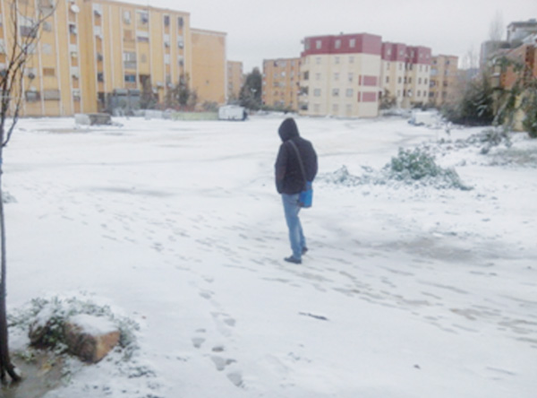 الثلوج الكثيفة تُحدث حالة استنفار بتيارت