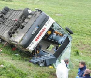 Jijel - Un fourgon de voyageurs chute dans un ravin, 9 morts