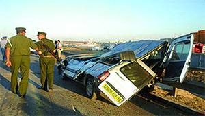 Accidents de la route à Sétif
