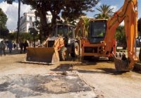 Démolition des kiosques