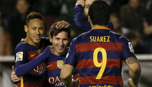 هاتريك ميسي يقود برشلونة لسحق فايكانو ويحطم رقم ريال مدريد القياسي