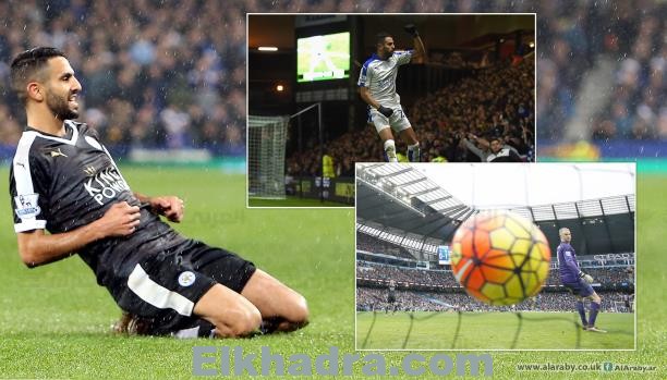 رياض محرز الأكثر تسجيلاً خارج الديار بالدوري الإنجليزي