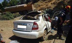 مصرع 04 أجانب شناوة  في حادث مرور بحمام البيبان ببرج بوعريريج