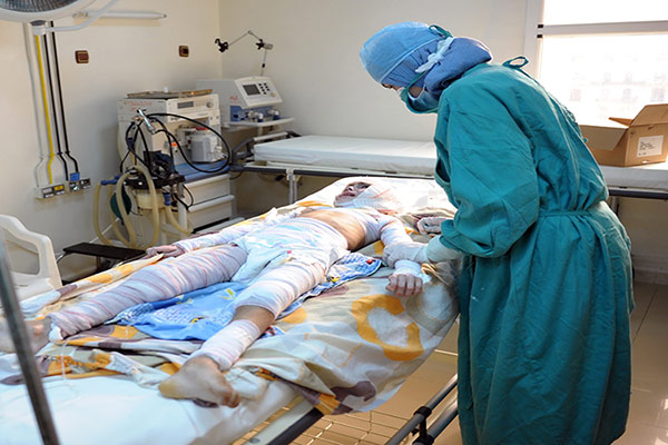 إصابة 9 أشخاص بجروح متفاوتة في انفجار للغاز بباتنة