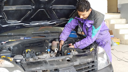 مساهل الحوسين (صاحب فرع بغليزان لتركيب أجهزة سير غاز تابع لمجمع سير غاز بسطيف )