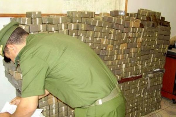 حجز أكثر من 4.7 قنطار من الكيف في 3 أشهر بتمنراست