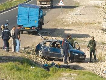 Quatre morts dans un accident de la route