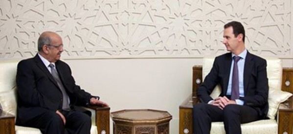 بشار الأسد يستقبل الوزير عبد القادر مساهل