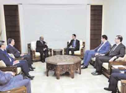 Messahel souligne en Syrie