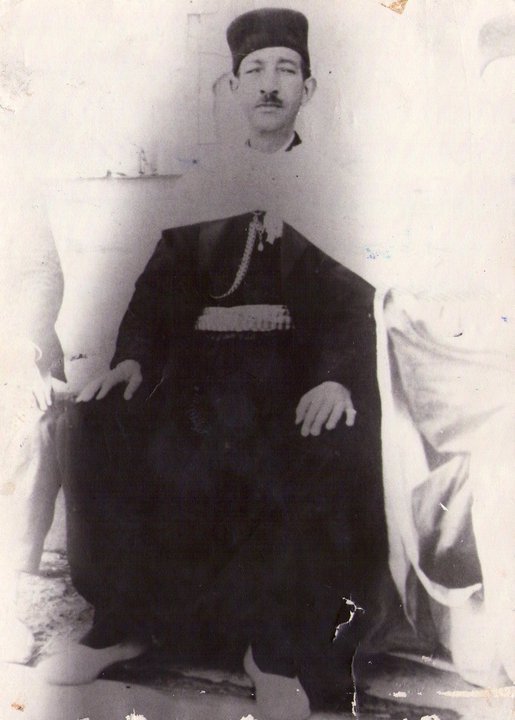 Esquisse de Cheikh Belkacem Ould Saïd