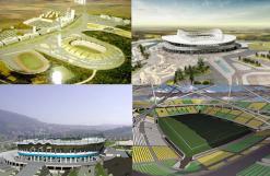 ملاعب بمعايير عالمية سترى النور قريبا              المشاريع انطلقت بالعاصمة، تيزي وزو، وهران ..وسطيف تنتظر