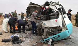 هلاك 33 شخصا وجرح 22 آخرين في حادث مرور مروّع بالأغواط