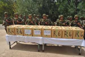 حجز 10 قناطير من الكيف المعالج في بشار