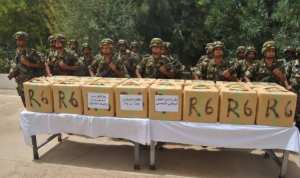 حجز كمية كبيرة من الكيف المعالج في بشار