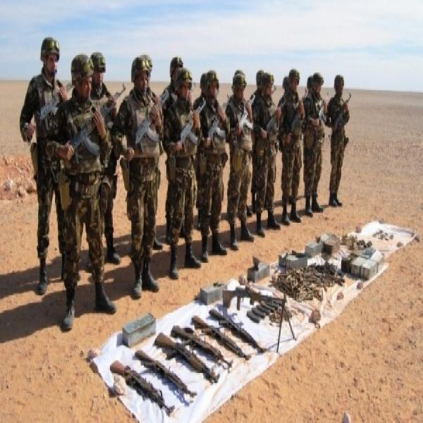 Découverte d'une cache d'armes à Bordj Badji Mokhtar (MDN)