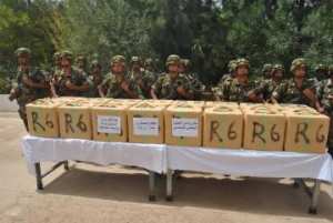 الجيش يضع يده على 10 قناطير من الكيف ببشار