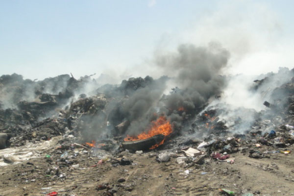 حريق بمفرغة في تيزي وزو يسبب اختناقات وسط المواطنين