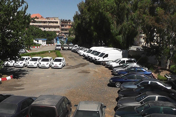 ضبط 65 سيارة بحوزة عصابة تزوير وثائق السيارات وتهريبها بالبويرة