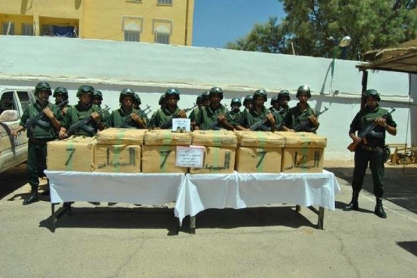 ضبط أزيد من 17 قنطار من الكيف بتلمسان والشلف وبشار