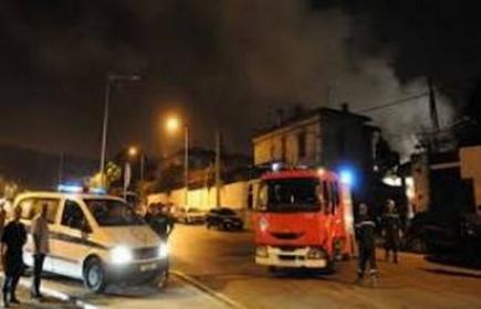 8 جرحى في حريق نشب في المساحة التجارية الكبرى 