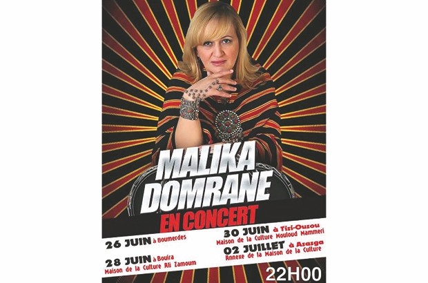 Malika Domrane de retour sur scène