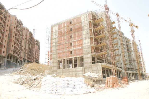 Les chantiers sont désespérément vides