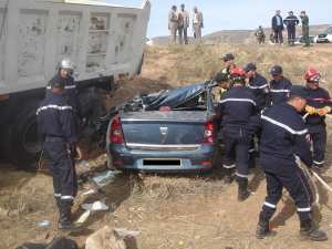 قتيل و3 جرحى في حادث مرور بأم البواقي