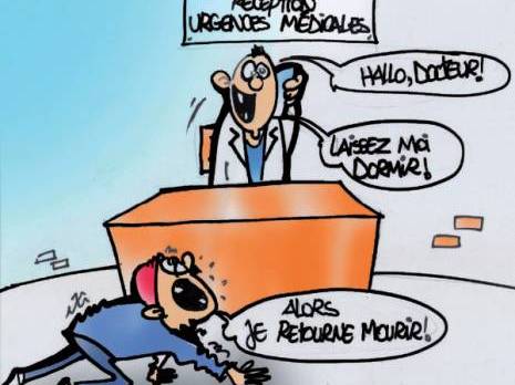 Des malades dénoncent l'absence des médecins de garde