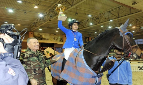 مشاركة ابنة بشار الأسد في سباق الخيل تثير غضب الإيرانيين