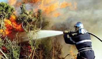 Le nord du pays en proie aux flammes