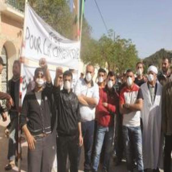 Gel du projet de la cimenterie d'Ighzar n'Taga à Batna