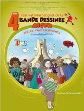 4E FESTIVAL INTERNATIONAL DE LA BANDE DESSINÉE D'ALGER «On ouvre les portes à tous les bédéistes»