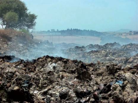 Une décharge maudite défigure un beau paysage