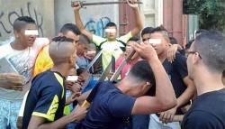 توقيف عصابة مدججة بالأسلحة البيضاء وسط كوخ بالشط