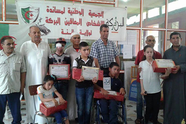 جمعية البركة بباتنة تكرّم 15 طفلا متفوقا من ذوي الإعاقة