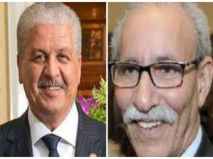 Sellal s'entretient avec le Président sahraoui Brahim Ghali