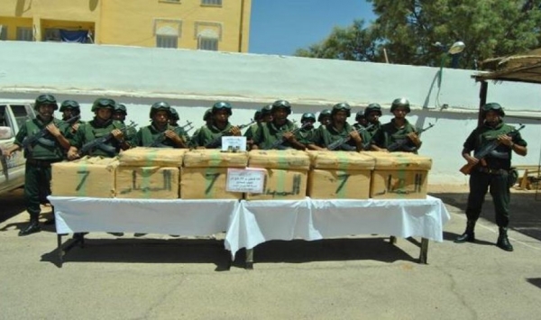 ضبط 10 قناطير و 64 كيلوغرام من الكيف المعالج بتندوف