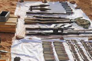 استرجاع أسلحة نارية وذخائر بأدرار