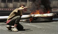 المسيلة               سكان قرية الغرابة يغلقون الطريق الوطني رقم 40