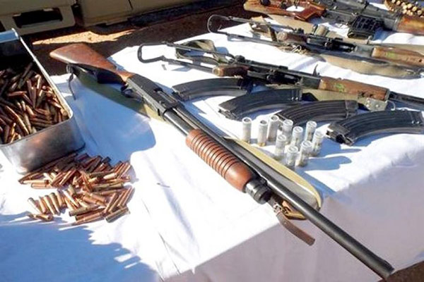 ضبط بدقية صيد و3500 خرطوشة و40 كلغ من البارود بتبسة