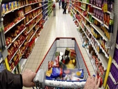 Produits alimentaires au détail